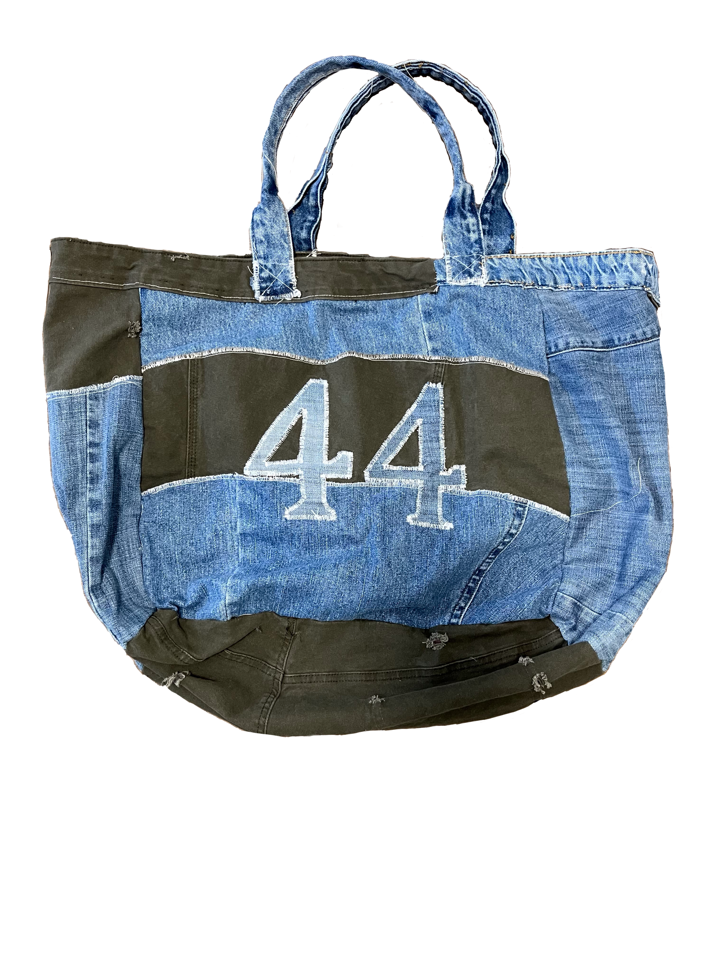 Denim Shopping Bag