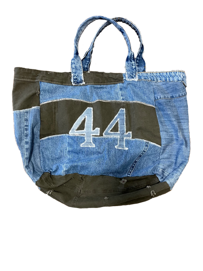 Denim Shopping Bag